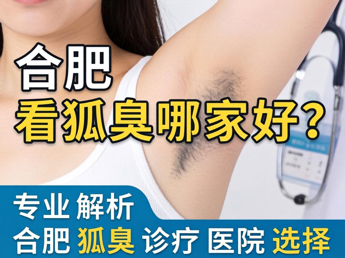 合肥看狐臭哪家好？专业解析合肥狐臭诊疗医院选择