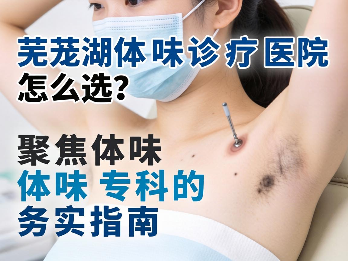 芜湖体味诊疗医院怎么选？聚焦体味专科的务实指南