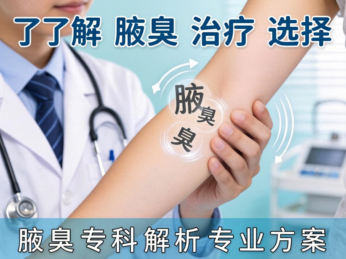 了解腋臭治疗选择 腋臭专科解析专业方案