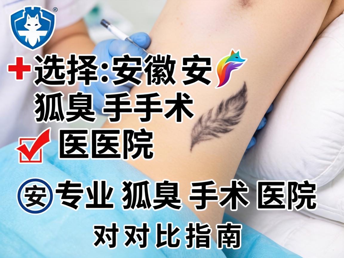 选择安徽狐臭手术医院，安徽专业狐臭手术医院对比指南