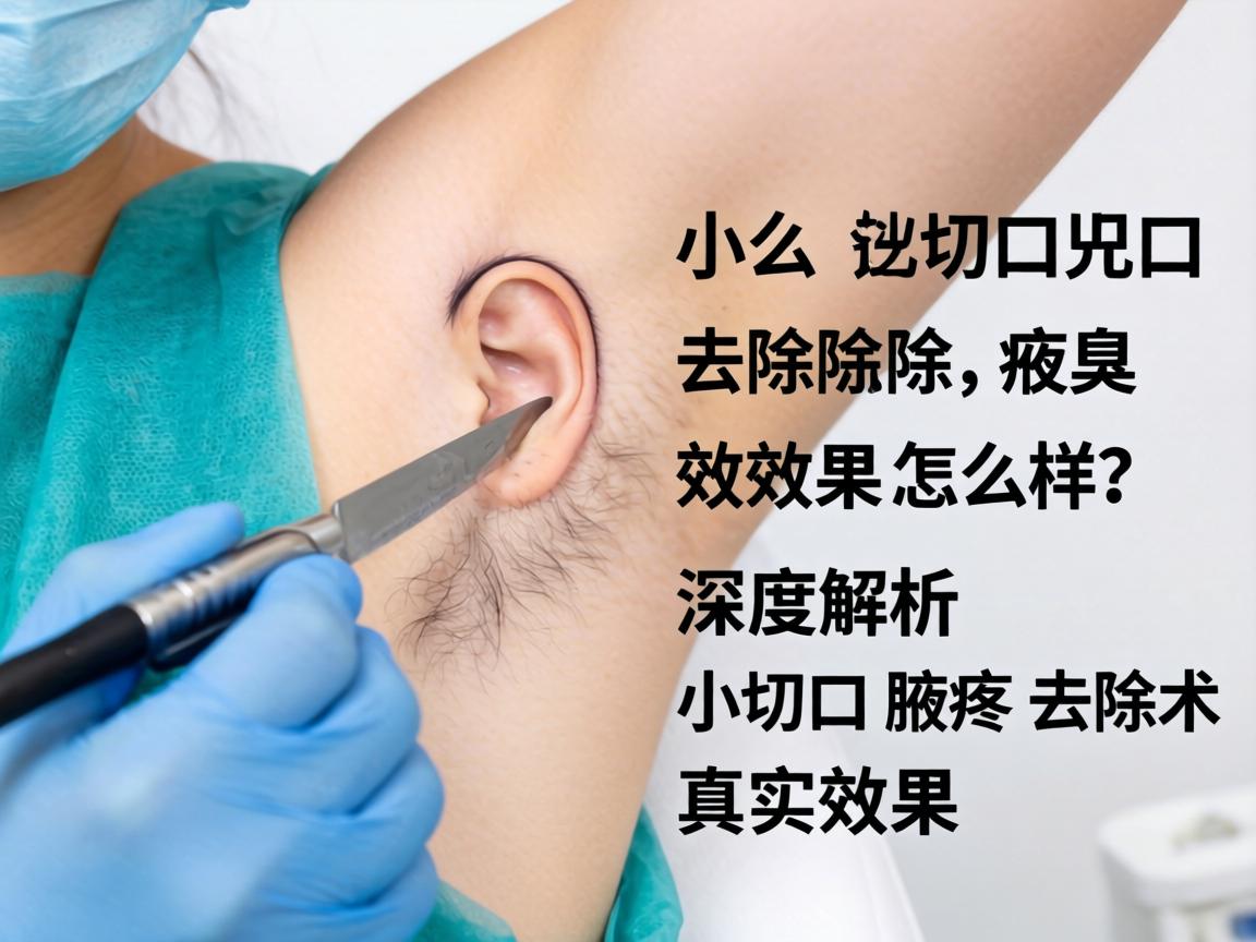 小切口去除腋臭效果怎么样？深度解析小切口腋臭去除术的真实效果