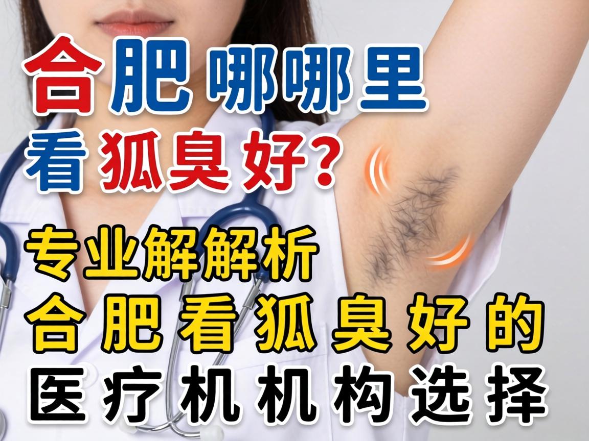 合肥哪里看狐臭好？专业解析合肥看狐臭好的医疗机构选择