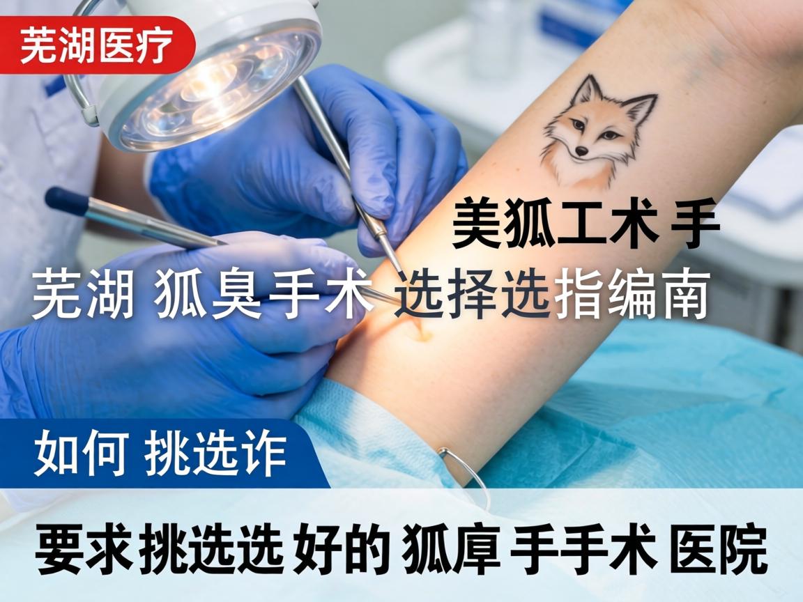 芜湖狐臭手术选择指南,如何挑选好的狐臭手术医院 芜湖狐臭手术选择指南,如何挑选好的狐臭手术医院
