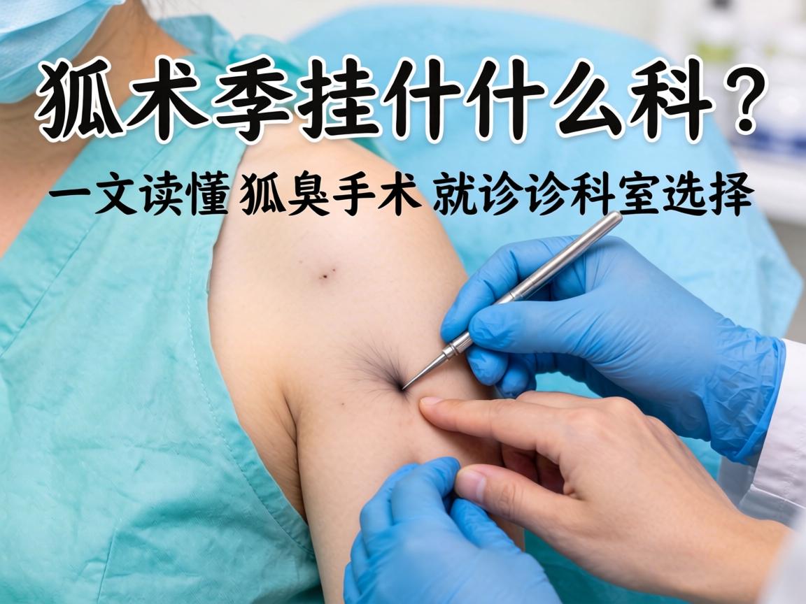 狐臭手术挂什么科?一文读懂狐臭手术就诊科室选择 狐臭手术挂什么科?一文读懂狐臭手术就诊科室选择