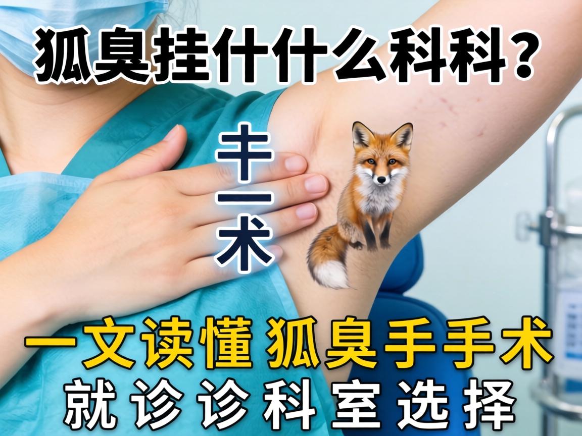 狐臭手术挂什么科?一文读懂狐臭手术就诊科室选择 狐臭手术挂什么科?一文读懂狐臭手术就诊科室选择