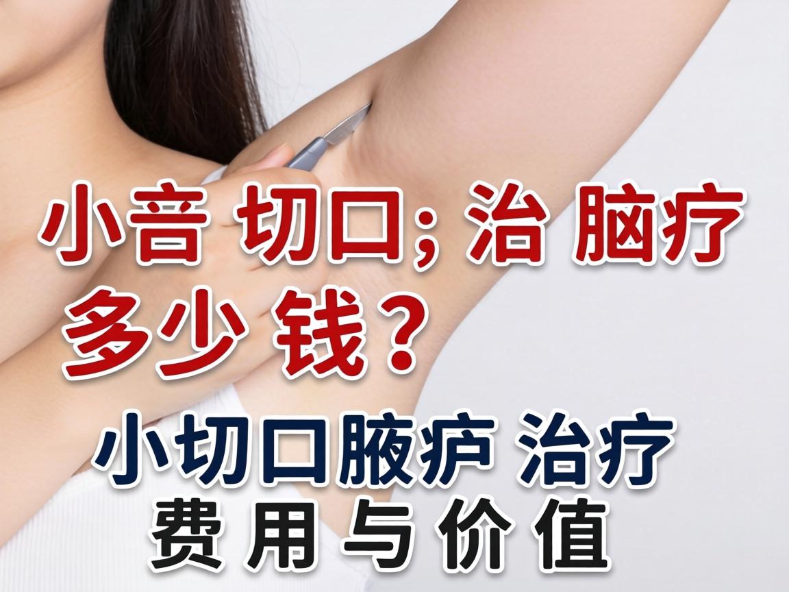 小切口治疗腋臭多少钱?详解小切口腋臭治疗费用与价值 小切口治疗腋臭多少钱?详解小切口腋臭治疗费用与价值