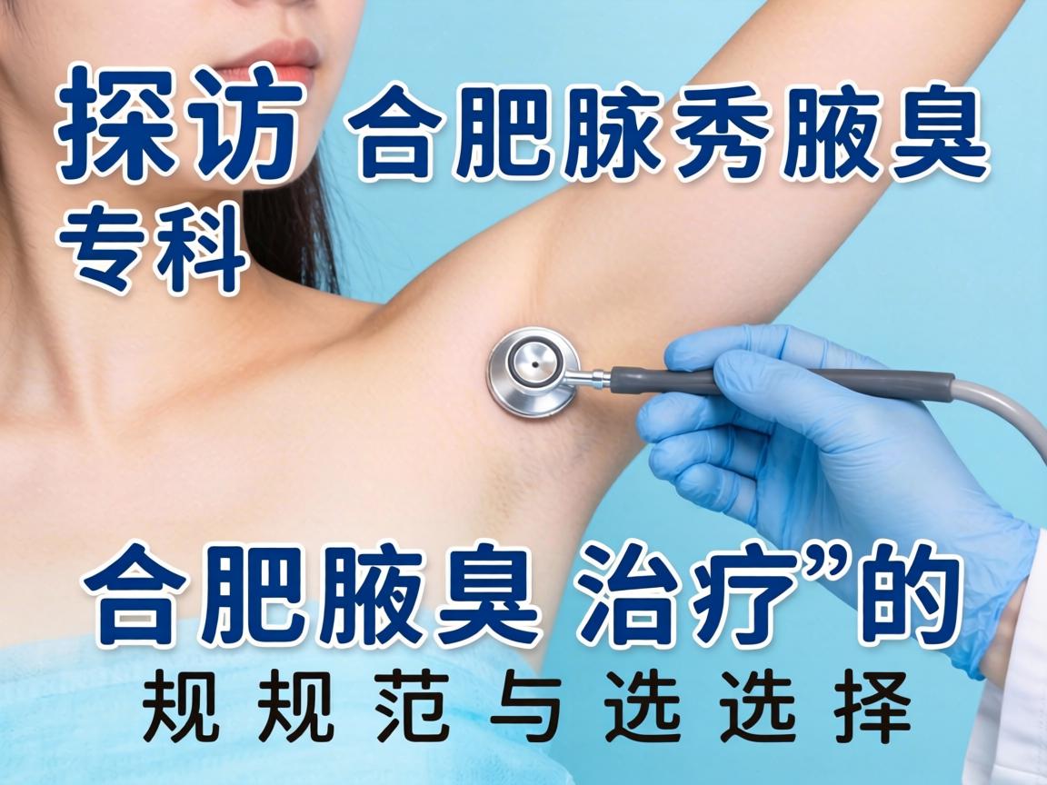 探访合肥腋秀腋臭专科,解析合肥腋臭治疗的规范与选择 探访合肥腋秀腋臭专科,解析合肥腋臭治疗的规范与选择