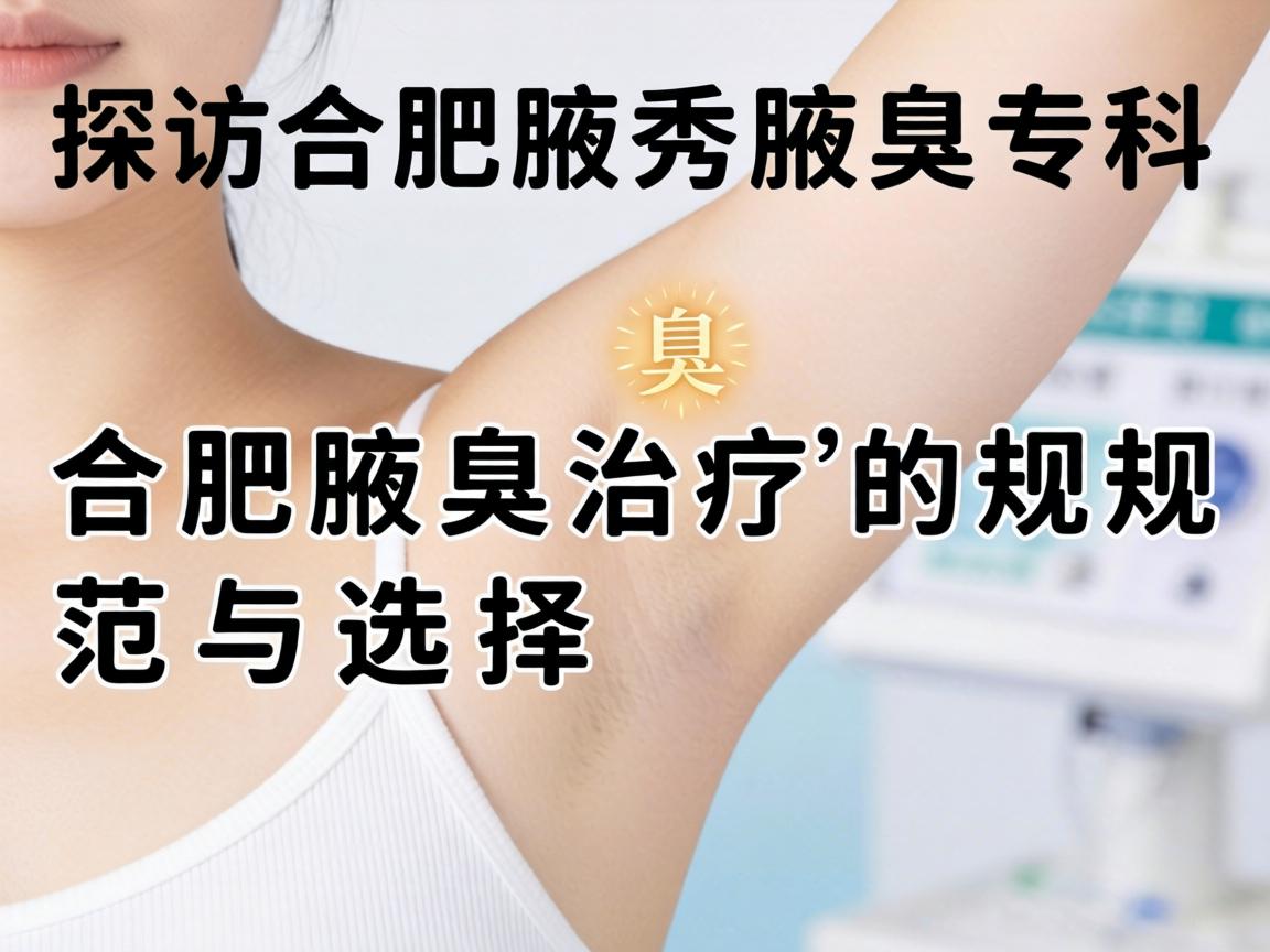 探访合肥腋秀腋臭专科,解析合肥腋臭治疗的规范与选择 探访合肥腋秀腋臭专科,解析合肥腋臭治疗的规范与选择