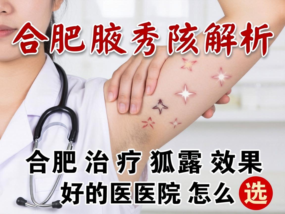 合肥腋秀解析,合肥治疗狐臭效果好的医院怎么选? 合肥腋秀解析,合肥治疗狐臭效果好的医院怎么选?