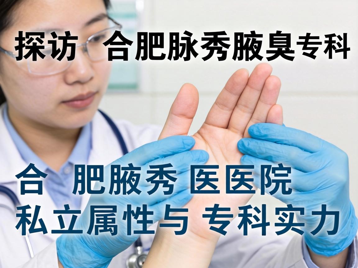 探访合肥腋秀腋臭专科,解析合肥腋秀医院的私立属性与专科实力 探访合肥腋秀腋臭专科,解析合肥腋秀医院的私立属性与专科实力