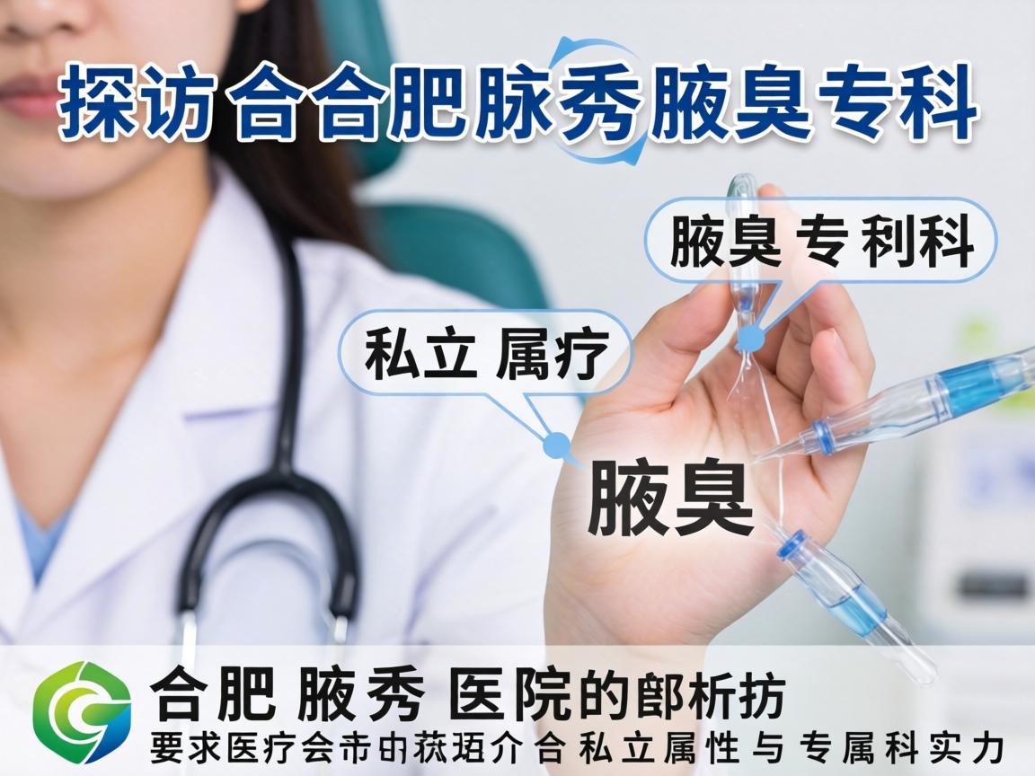 探访合肥腋秀腋臭专科,解析合肥腋秀医院的私立属性与专科实力 探访合肥腋秀腋臭专科,解析合肥腋秀医院的私立属性与专科实力
