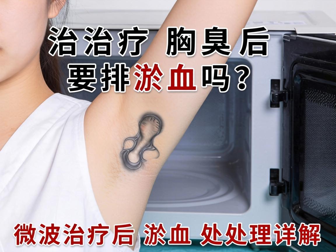微波治疗腋臭后要排淤血吗?微波治疗后淤血处理详解 微波治疗腋臭后要排淤血吗?微波治疗后淤血处理详解