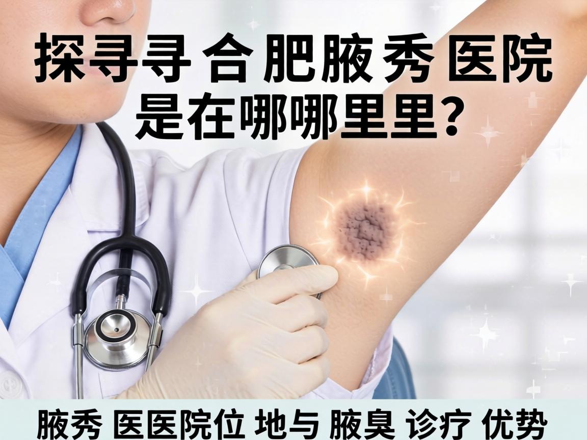 探寻合肥腋秀医院在哪里?详解腋秀医院位置与腋臭诊疗优势 探寻合肥腋秀医院在哪里?详解腋秀医院位置与腋臭诊疗优势