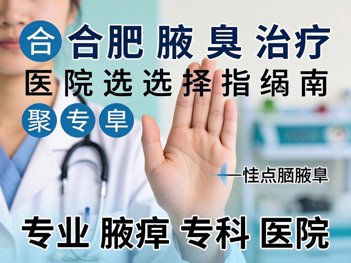 合肥腋臭治疗医院选择指南,聚焦专业腋臭专科医院 合肥腋臭治疗医院选择指南,聚焦专业腋臭专科医院