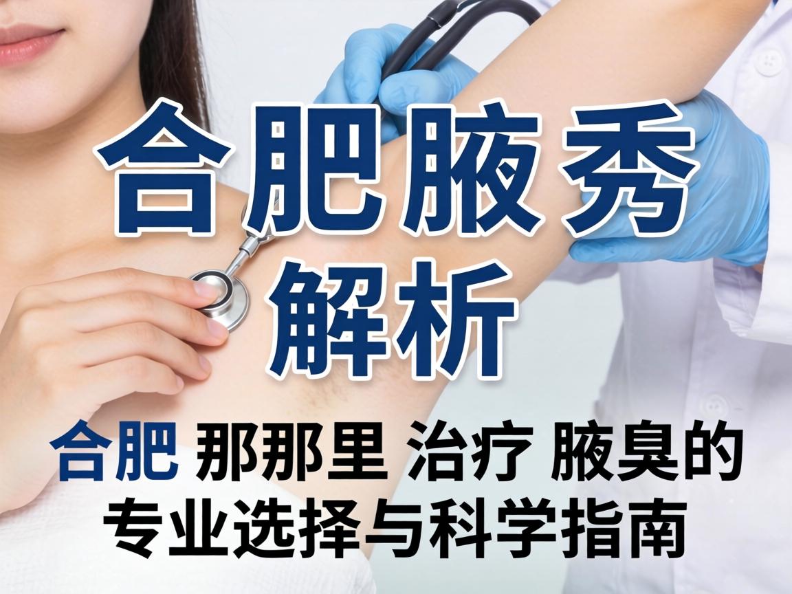 合肥腋秀解析,合肥那里治疗腋臭的专业选择与科学指南 合肥腋秀解析,合肥那里治疗腋臭的专业选择与科学指南