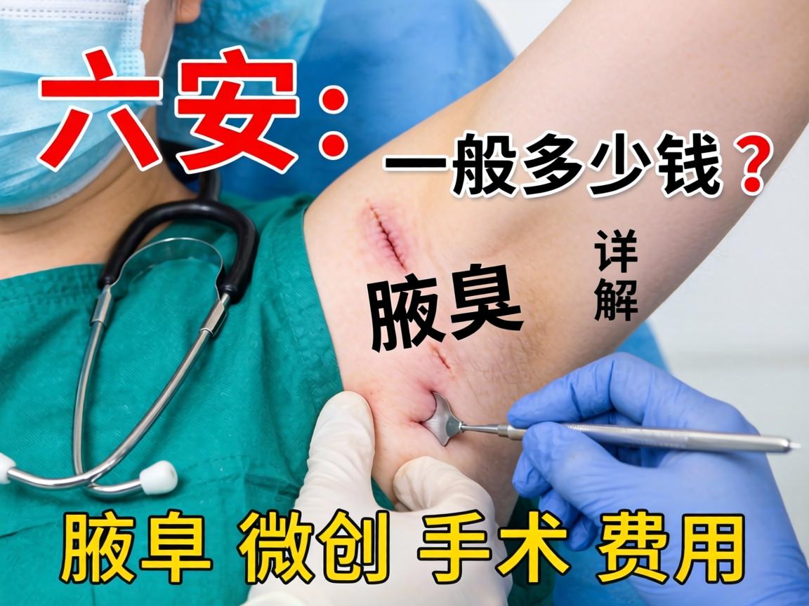 六安腋臭微创手术一般多少钱?详解腋臭微创手术费用 六安腋臭微创手术一般多少钱?详解腋臭微创手术费用