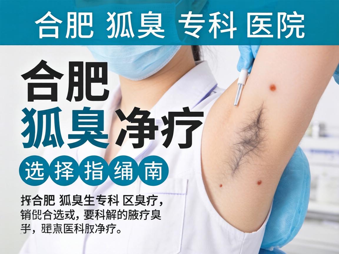 合肥狐臭净疗选择指南,详解合肥狐臭专科医院 合肥狐臭净疗选择指南,详解合肥狐臭专科医院