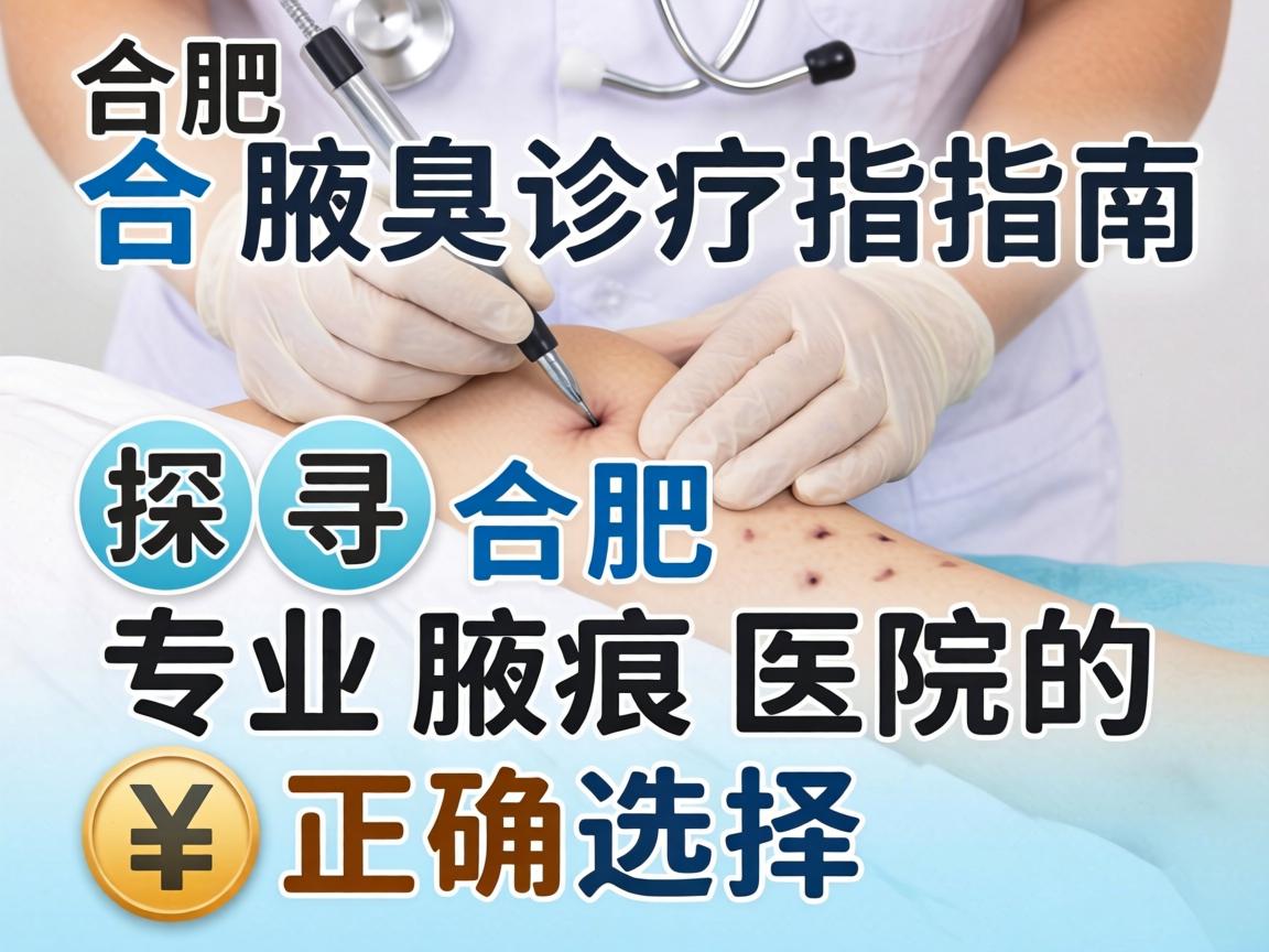 合肥腋臭诊疗指南，探寻合肥专业腋臭医院的正确选择