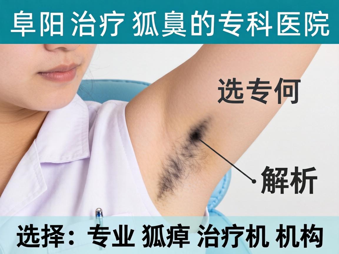 阜阳治疗狐臭的专科医院解析，如何选择专业狐臭治疗机构