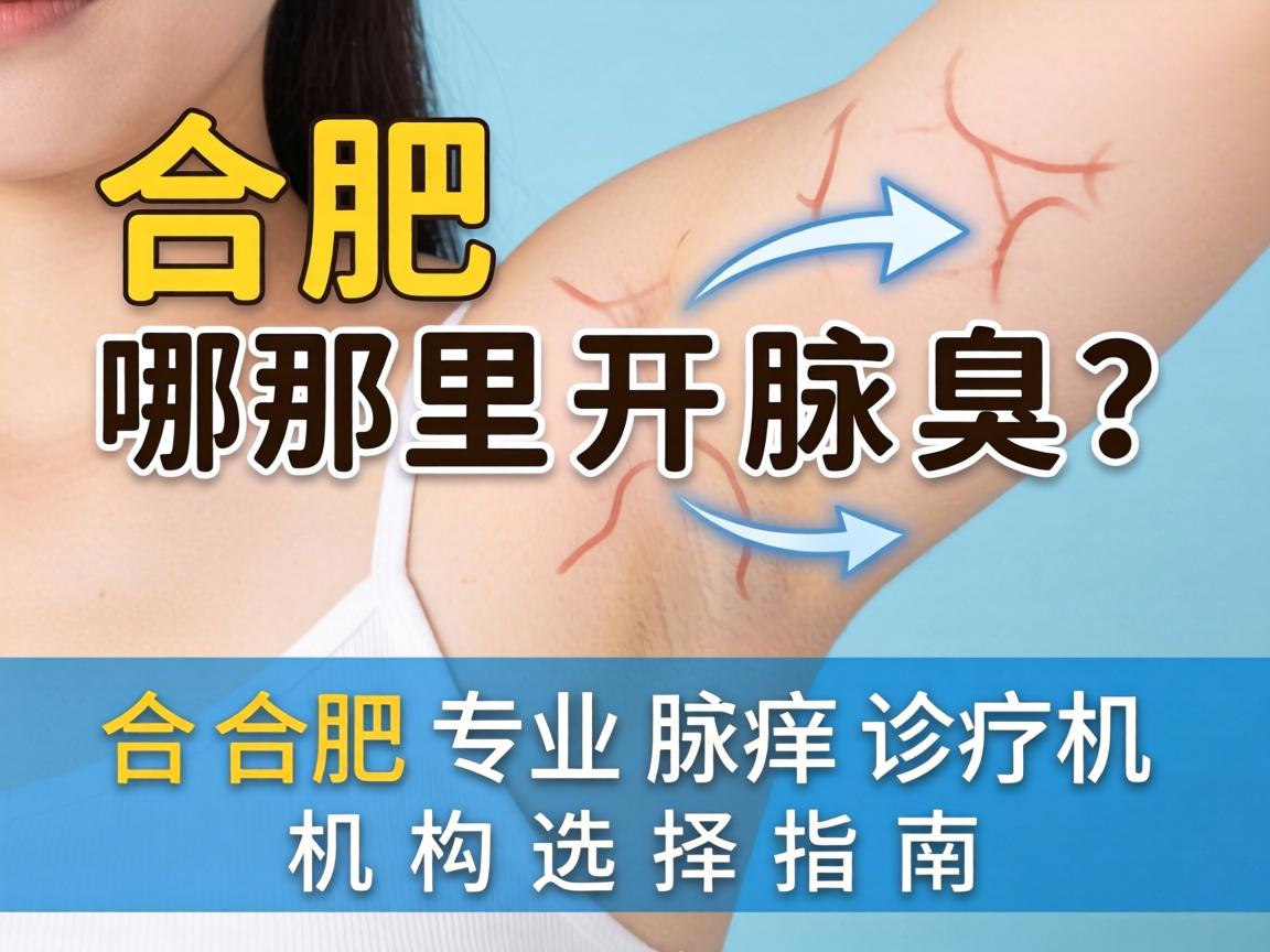 合肥哪里开腋臭？合肥专业腋臭诊疗机构选择指南