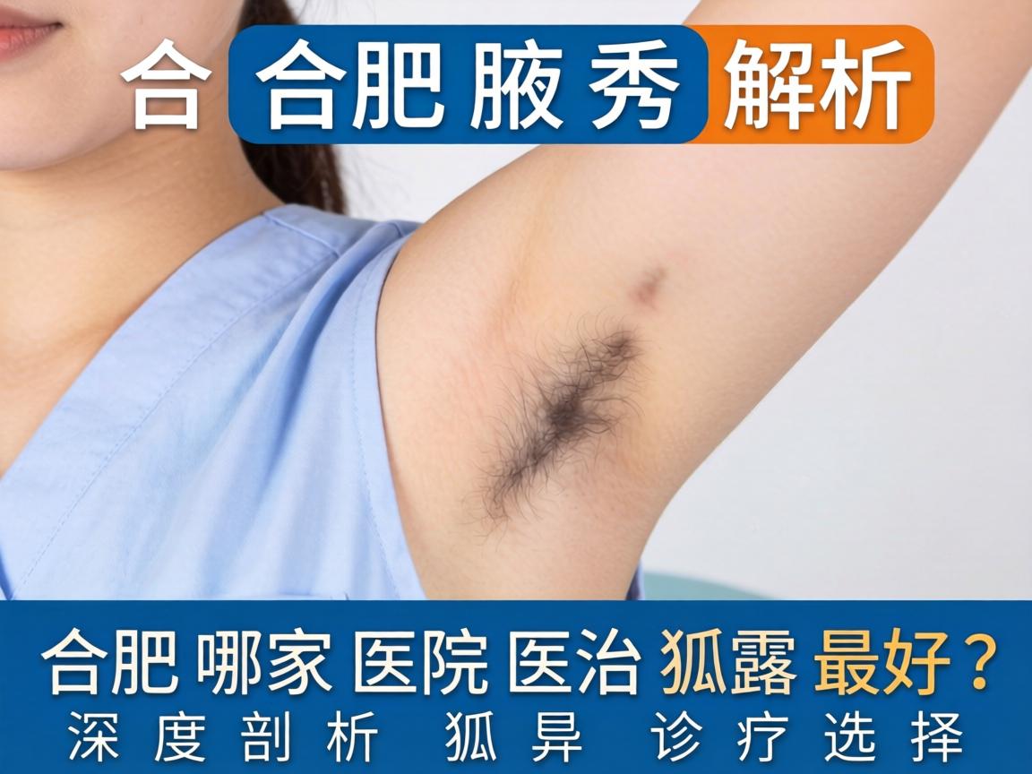 合肥腋秀解析，合肥哪家医院医治狐臭最好？深度剖析狐臭诊疗选择