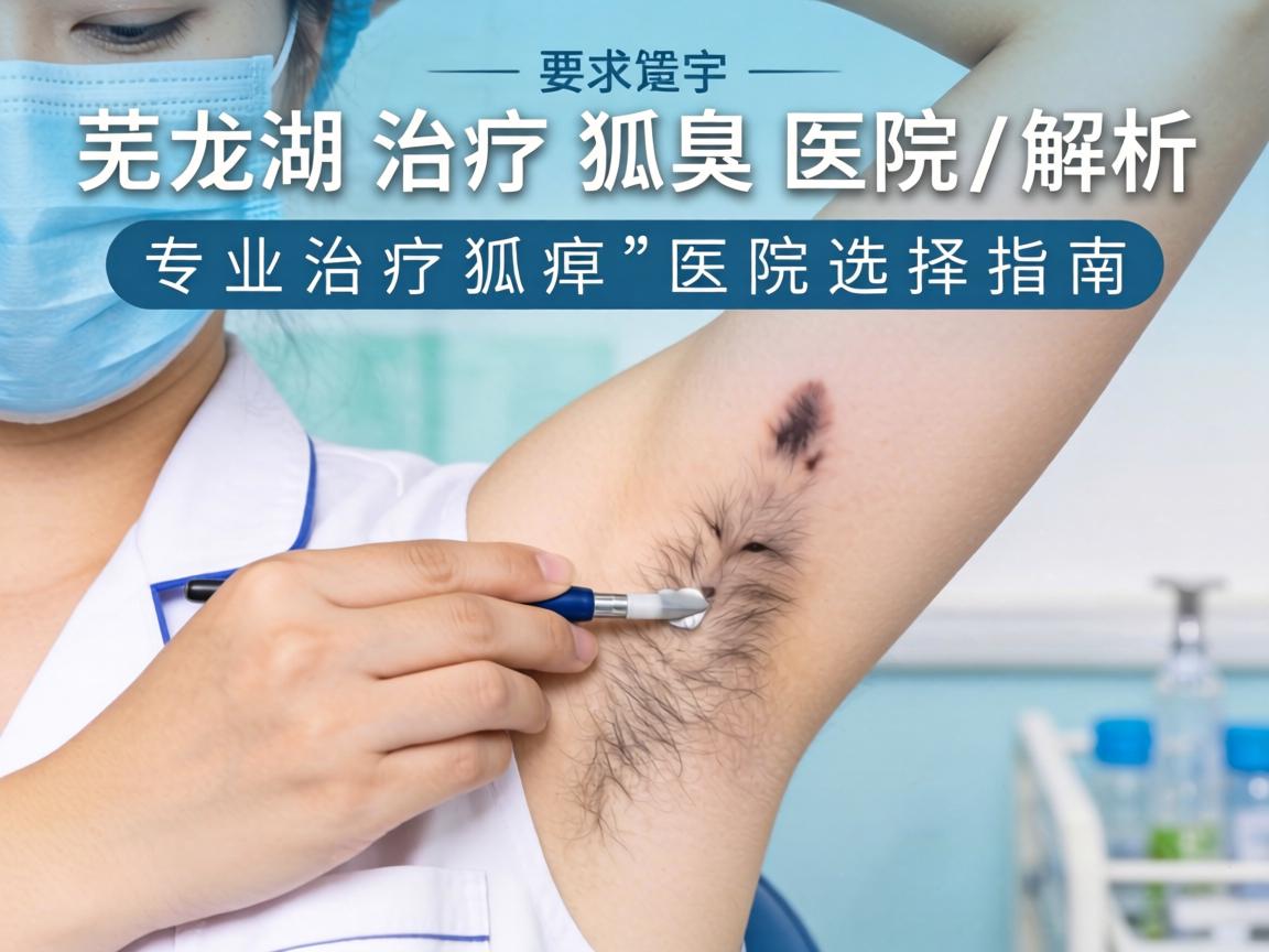 芜湖治疗狐臭医院解析，专业治疗狐臭的医院选择指南