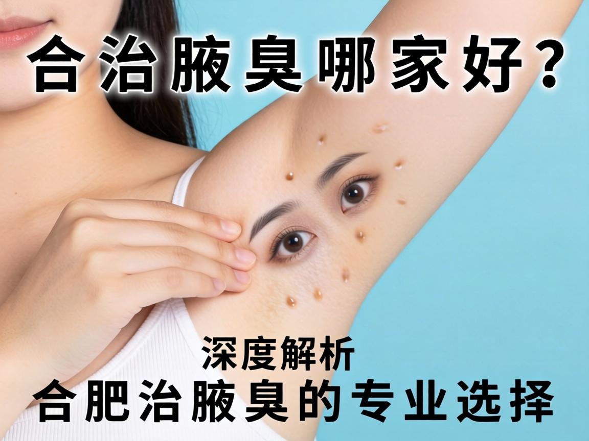 合肥治腋臭哪家好？深度解析合肥治腋臭的专业选择
