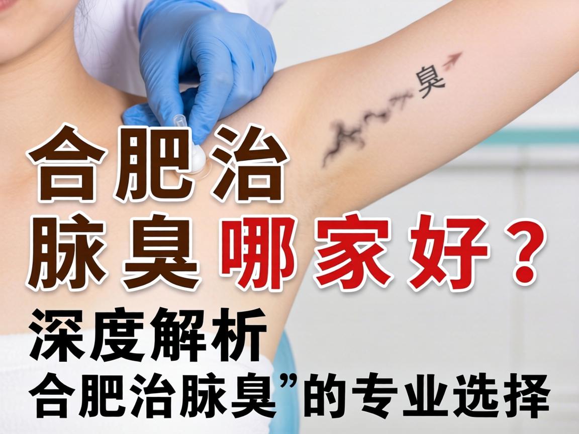 合肥治腋臭哪家好？深度解析合肥治腋臭的专业选择