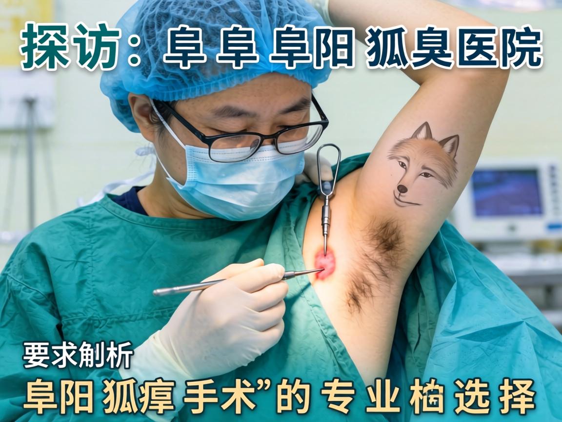 探访阜阳狐臭手术医院，解析阜阳狐臭手术的专业选择