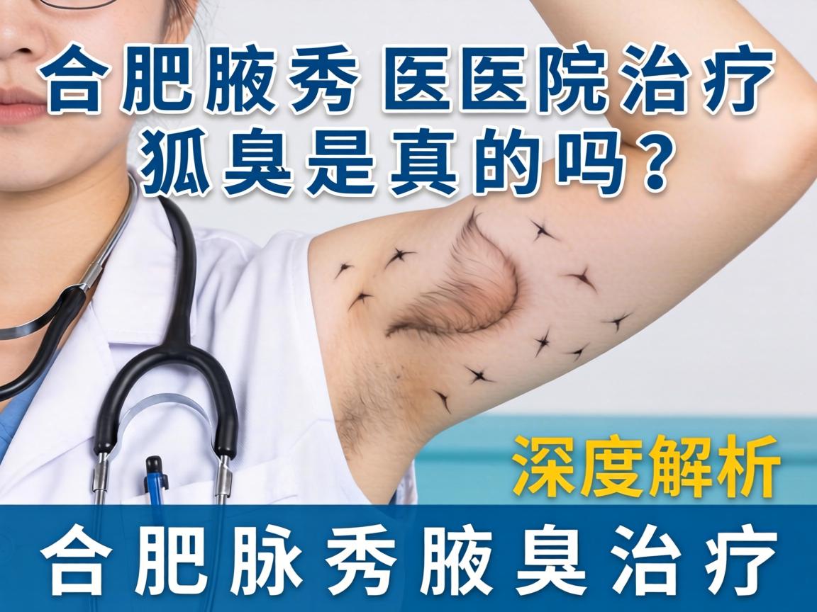 合肥腋秀医院治疗狐臭是真的吗？深度解析合肥腋秀腋臭治疗