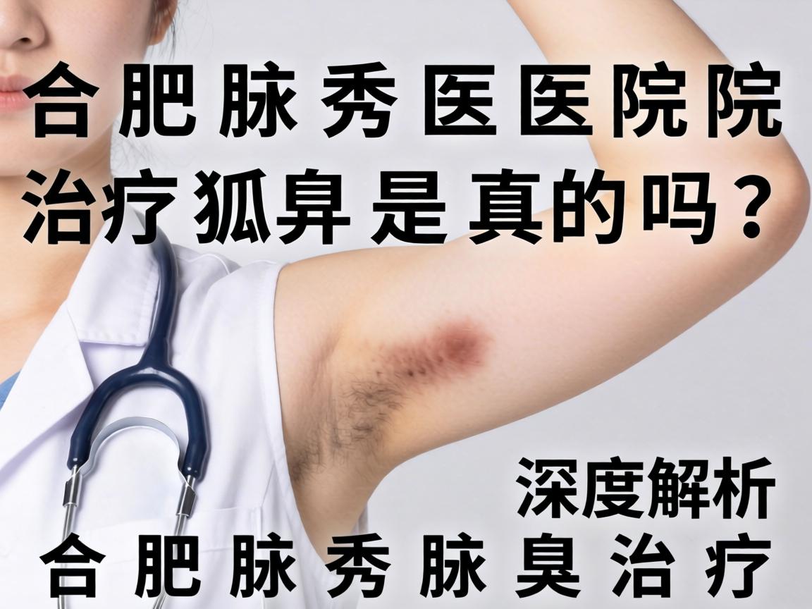 合肥腋秀医院治疗狐臭是真的吗？深度解析合肥腋秀腋臭治疗