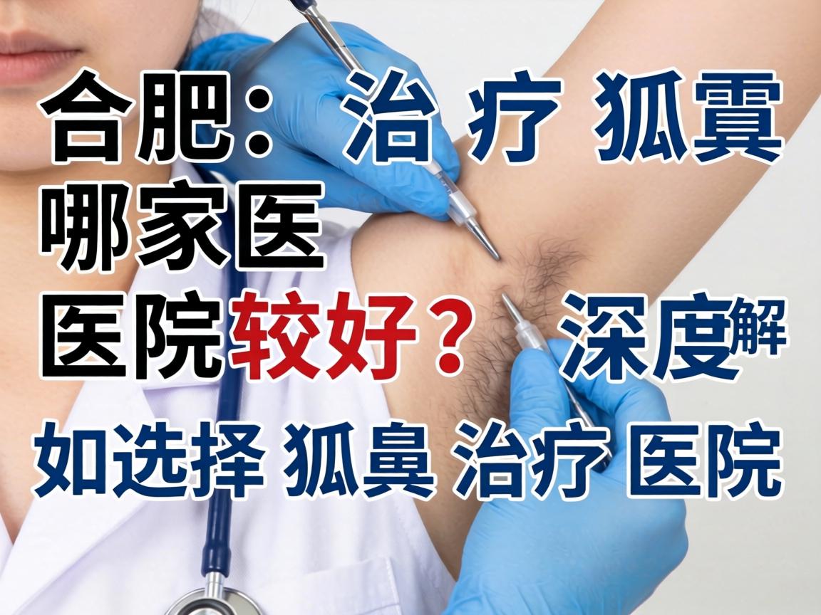合肥治疗狐臭哪家医院较好?深度解析如何选择狐臭治疗医院 合肥治疗狐臭哪家医院较好?深度解析如何选择狐臭治疗医院