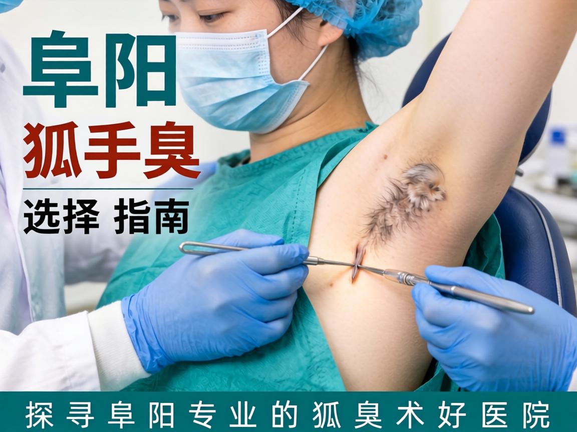 阜阳狐臭手术选择指南，探寻阜阳专业的狐臭术好医院
