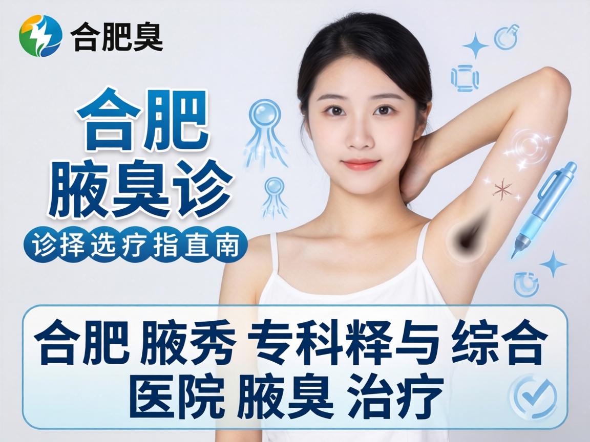 合肥腋臭诊疗选择指南，详解合肥腋秀专科与综合医院腋臭治疗