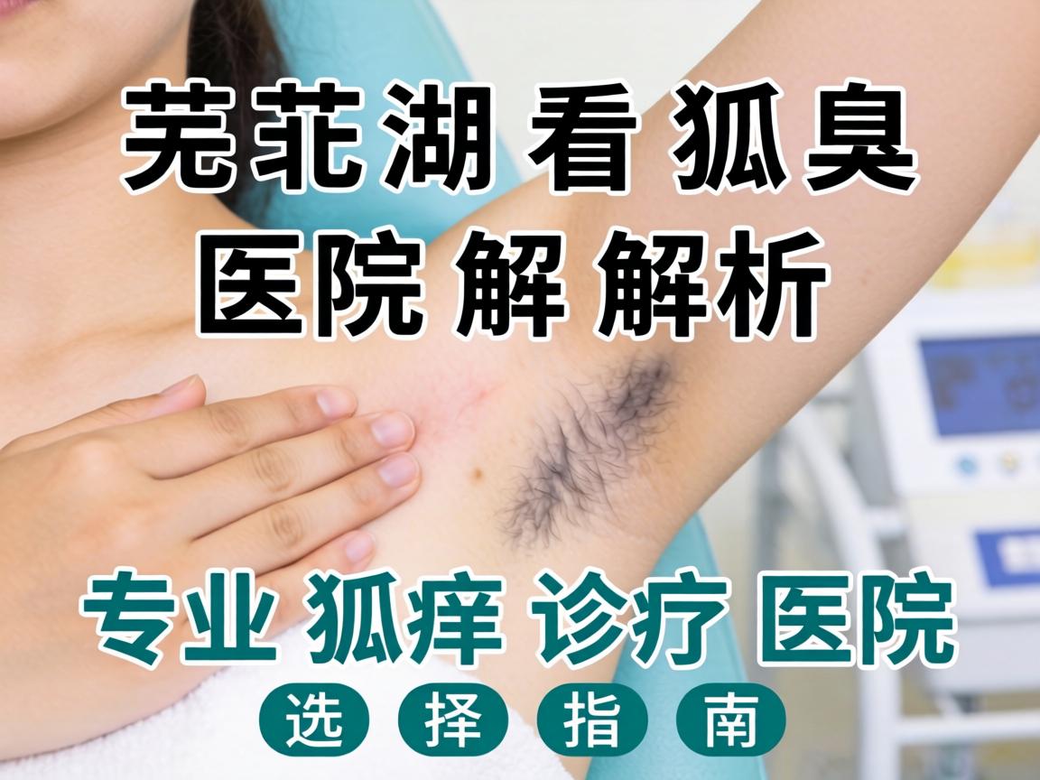 芜湖看狐臭医院解析，专业狐臭诊疗医院选择指南