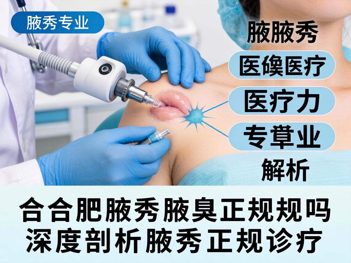 腋秀医疗专业解析，合肥腋秀腋臭正规吗，深度剖析腋秀正规诊疗