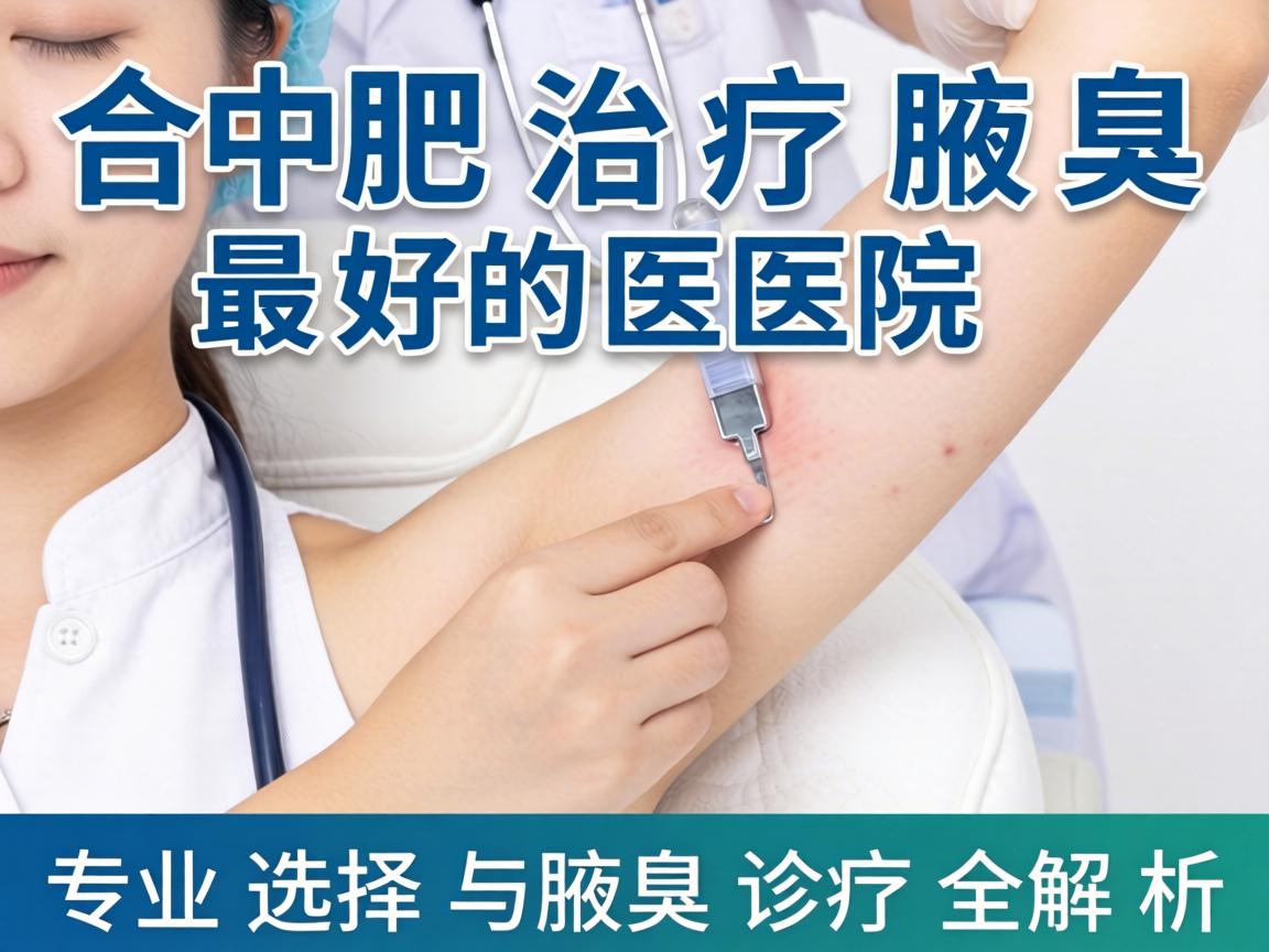 合肥治疗腋臭最好的医院,专业选择与腋臭诊疗全解析 合肥治疗腋臭最好的医院,专业选择与腋臭诊疗全解析