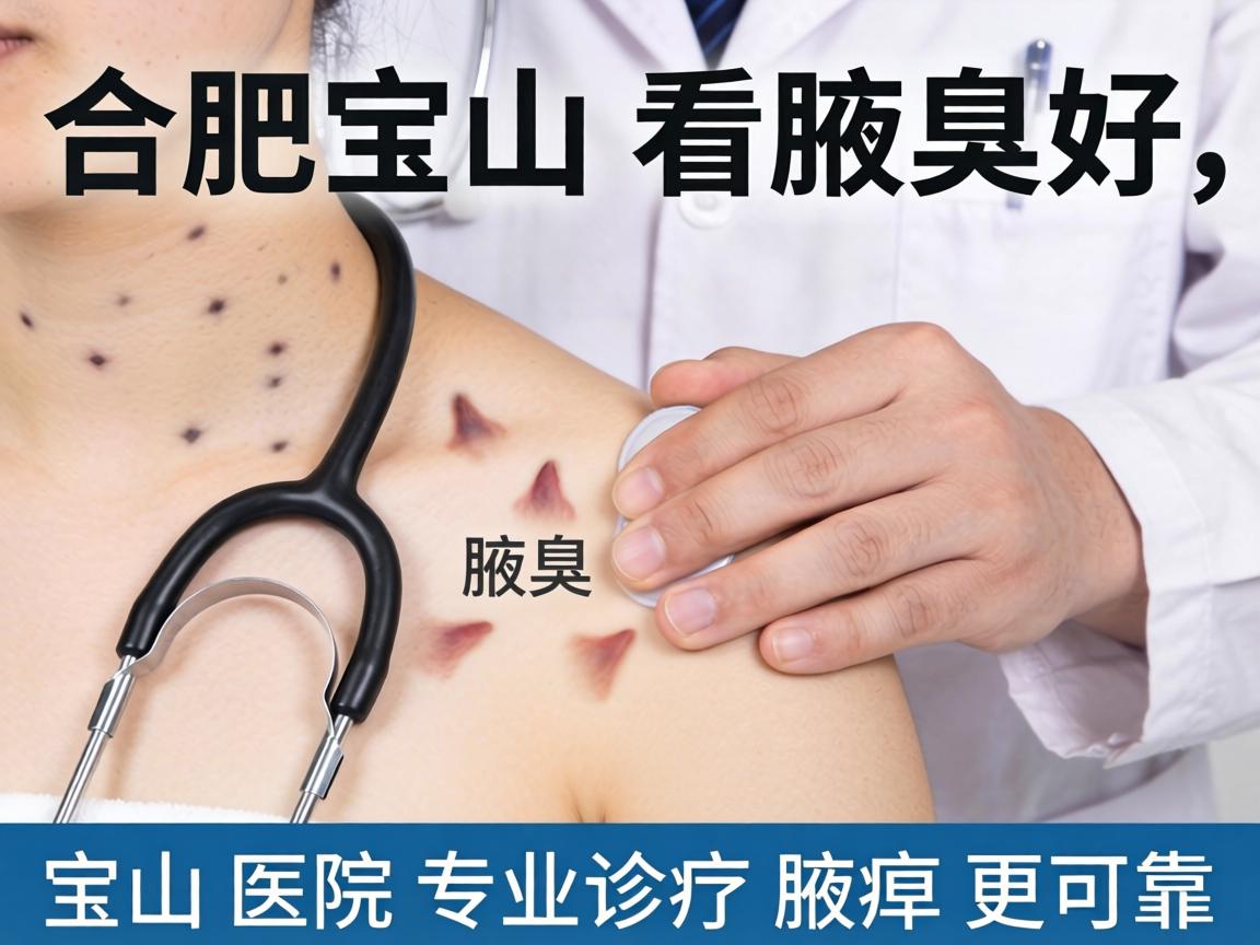 合肥宝山看腋臭好，宝山医院专业诊疗腋臭更可靠