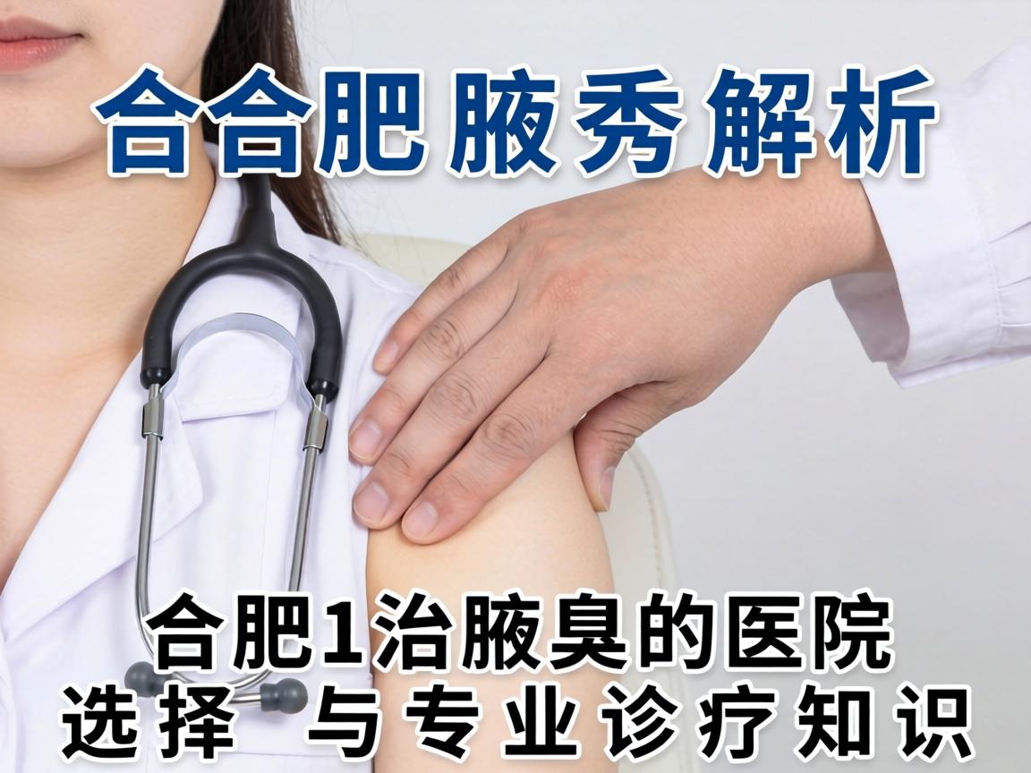 合肥腋秀解析，合肥治腋臭的医院选择与专业诊疗知识