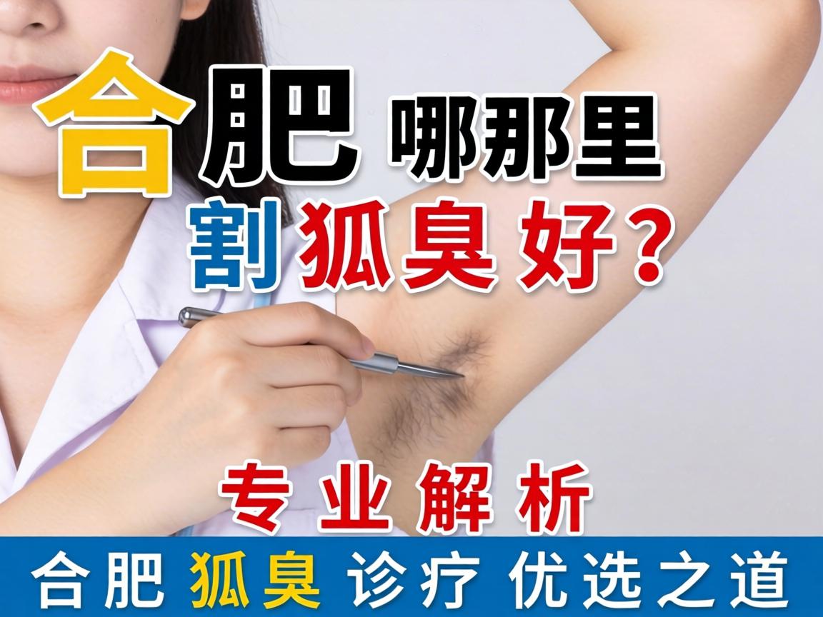 合肥哪里割狐臭好?专业解析合肥狐臭诊疗优选之道 合肥哪里割狐臭好?专业解析合肥狐臭诊疗优选之道