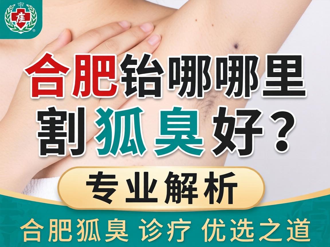 合肥哪里割狐臭好?专业解析合肥狐臭诊疗优选之道 合肥哪里割狐臭好?专业解析合肥狐臭诊疗优选之道