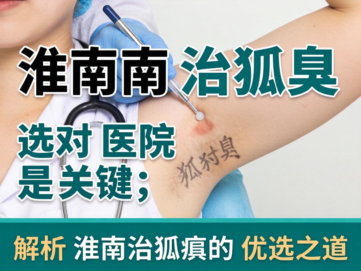 淮南治狐臭，选对医院是关键，解析淮南治狐臭的优选之道