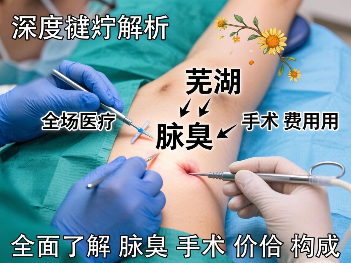 深度解析芜湖腋臭手术费用，全面了解腋臭手术价格构成