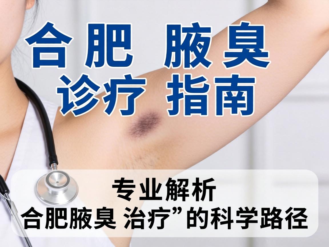 合肥腋臭诊疗指南，专业解析合肥腋臭治疗的科学路径