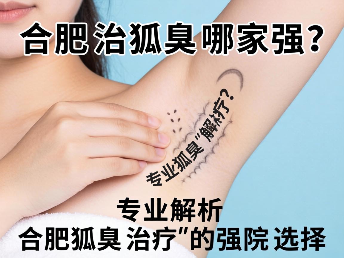 合肥治狐臭哪家强？专业解析合肥狐臭治疗的强院选择