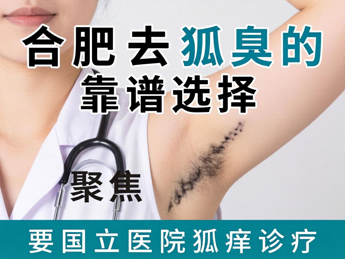 合肥去狐臭的靠谱选择，聚焦国立医院狐臭诊疗