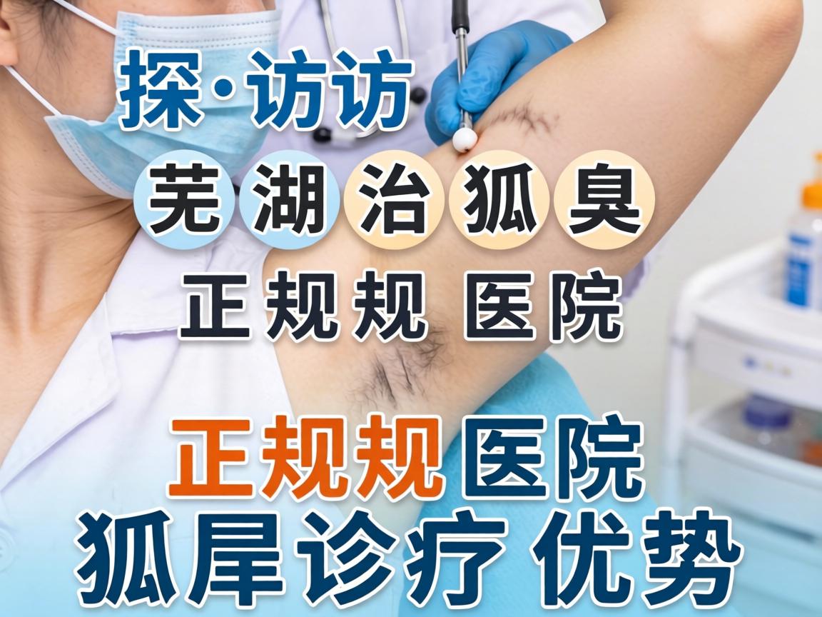 探访芜湖治狐臭正规医院，详解正规医院狐臭诊疗优势