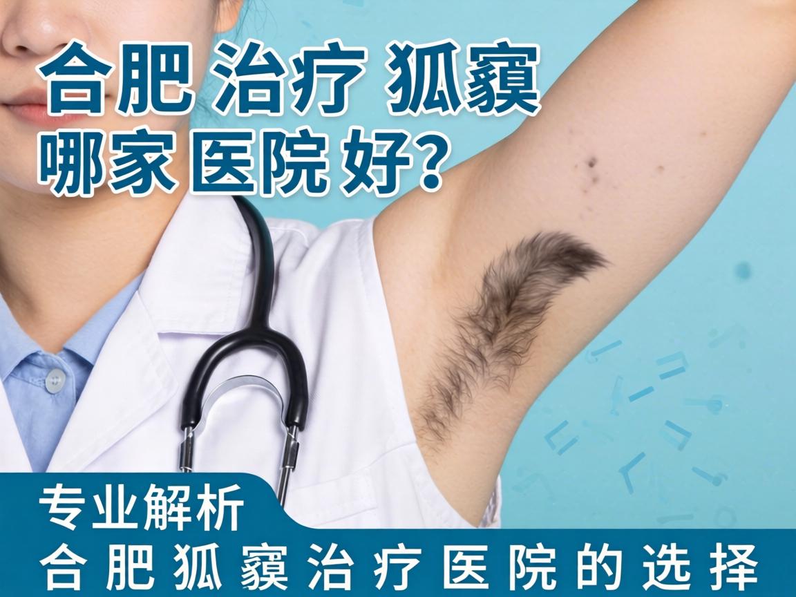 合肥治疗狐臭哪家医院好？专业解析合肥狐臭治疗医院的选择