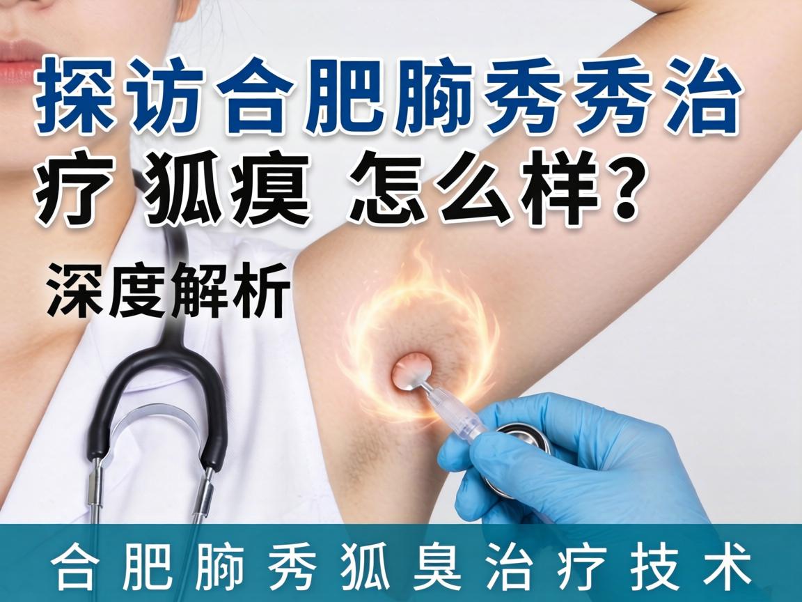 探访合肥腋秀治疗狐臭怎么样？深度解析合肥腋秀狐臭治疗技术