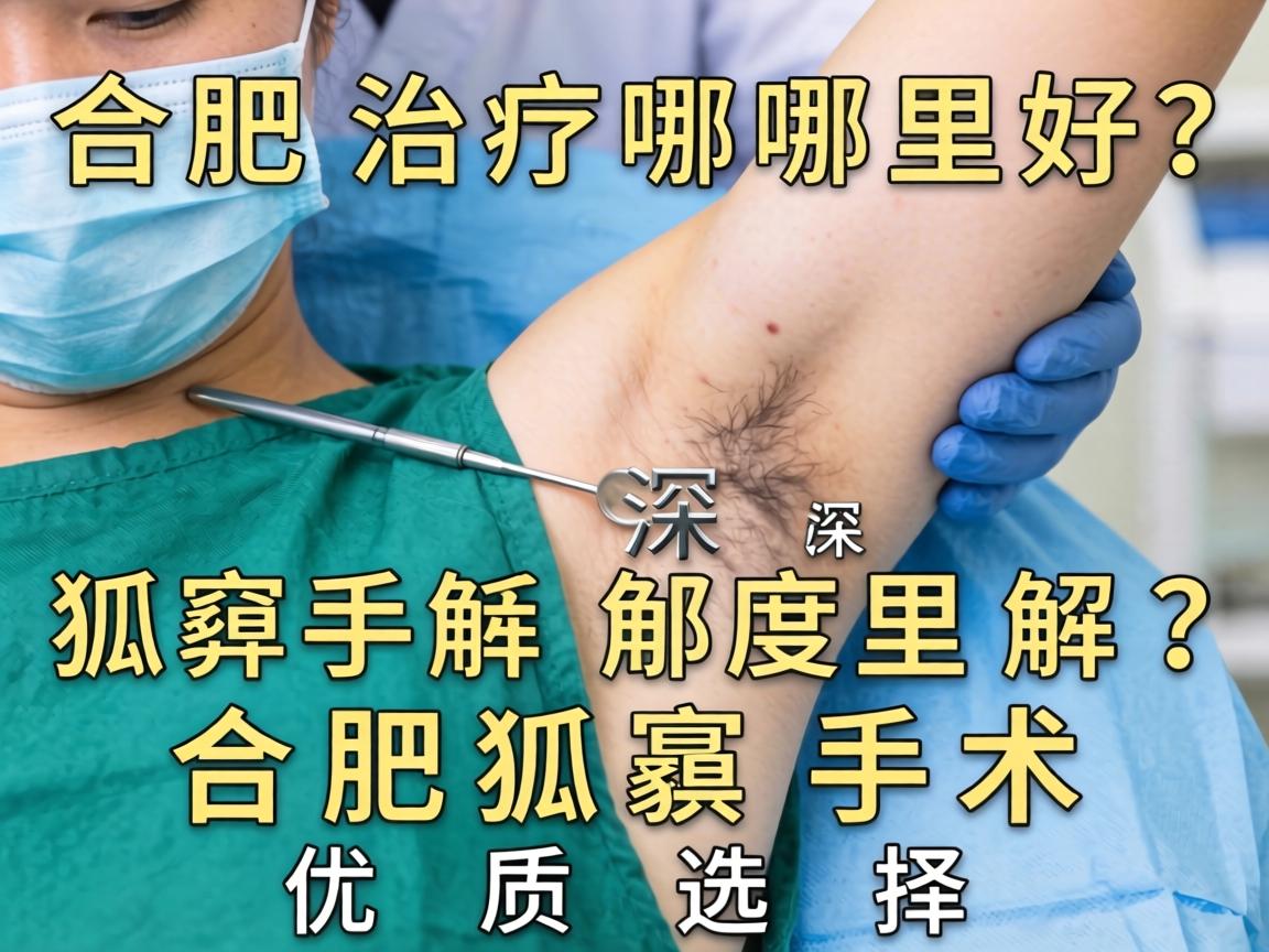 合肥治疗狐臭手术哪里好？深度解析合肥狐臭手术优质选择